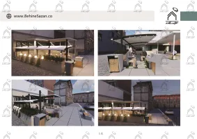 پورتفولیو طراحی و اجرای فضای خارجی آزمایشگاه پیوند