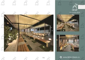 پورتفولیو طراحی و اجرای فضای خارجی آزمایشگاه پیوند