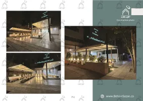 پورتفولیو طراحی و اجرای فضای خارجی آزمایشگاه پیوند