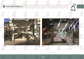 پورتفولیو طراحی و اجرای فضای خارجی آزمایشگاه پیوند