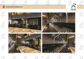 پورتفولیو طراحی و معماری داخلی رستوران