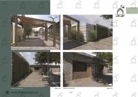 پورتفولیو طراحی و معماری باغ ویلا