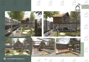 پورتفولیو طراحی و معماری باغ ویلا