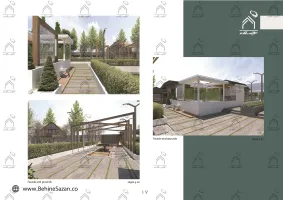 پورتفولیو طراحی و معماری باغ ویلا