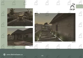 پورتفولیو طراحی و معماری باغ ویلا