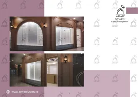 پورتفولیو طراحی و معماری دکور فروشگاه پوشاک