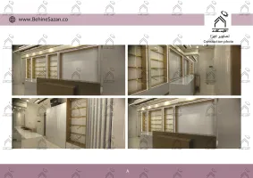 پورتفولیو طراحی و معماری دکور فروشگاه پوشاک