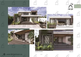 پورتفولیو طراحی و معماری باغ ویلا