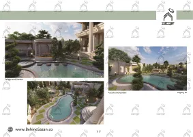 پورتفولیو طراحی و معماری باغ ویلا