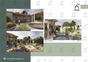 پورتفولیو طراحی و معماری باغ ویلا