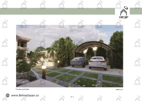 پورتفولیو طراحی و معماری باغ ویلا