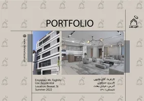 پورتفولیو طراحی و معماری دکوراسیون داخلی