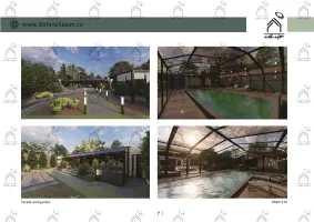 پورتفولیو طراحی و معماری باغ ویلا