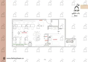 پورتفولیو طراحی و معماری سالن زیبایی