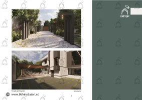 پورتفولیو طراحی و معماری باغ ویلا