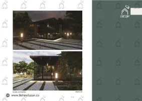 پورتفولیو طراحی و معماری باغ ویلا