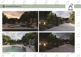 پورتفولیو طراحی و معماری باغ ویلا