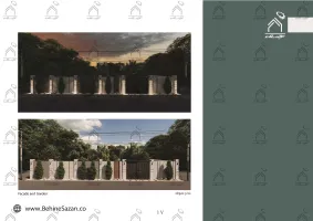 پورتفولیو طراحی و معماری باغ ویلا