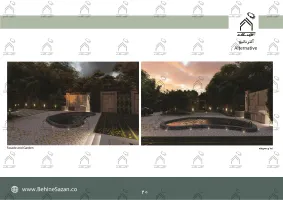 پورتفولیو طراحی و معماری باغ ویلا