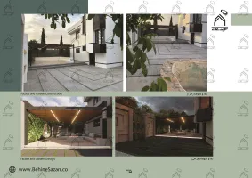 پورتفولیو طراحی و معماری باغ ویلا
