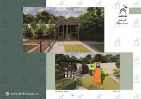 پورتفولیو طراحی و معماری باغ ویلا