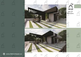 پورتفولیو طراحی و معماری باغ ویلا