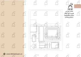پورتفولیو طراحی و معماری سالن زیبایی