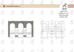 پورتفولیو طراحی و معماری سالن زیبایی