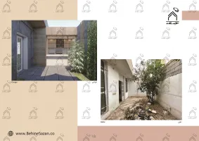 پورتفولیو طراحی و معماری سالن زیبایی