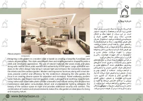 پورتفولیو طراحی و معماری باغ ویلا