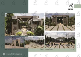 پورتفولیو طراحی و معماری باغ ویلا