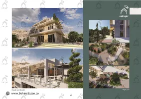 پورتفولیو طراحی و معماری باغ ویلا
