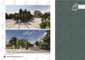 پورتفولیو طراحی و معماری باغ ویلا