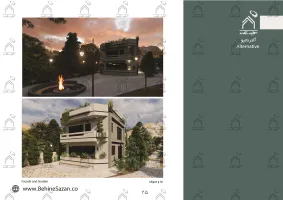 پورتفولیو طراحی و معماری باغ ویلا