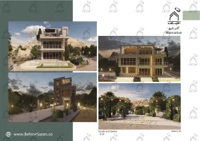 پورتفولیو طراحی و معماری باغ ویلا