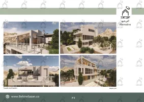 پورتفولیو طراحی و معماری باغ ویلا
