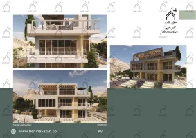 پورتفولیو طراحی و معماری باغ ویلا