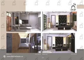 پورتفولیو طراحی و معماری دکوراسیون داخلی