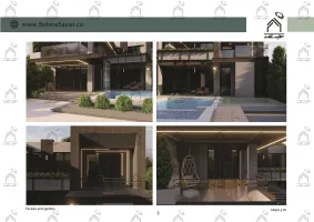 پورتفولیو طراحی و معماری باغ ویلا