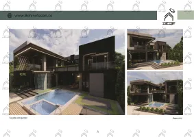 پورتفولیو طراحی و معماری باغ ویلا