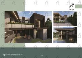 پورتفولیو طراحی و معماری باغ ویلا