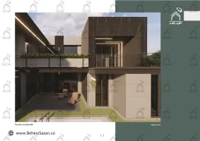 پورتفولیو طراحی و معماری باغ ویلا