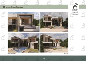پورتفولیو طراحی و معماری باغ ویلا