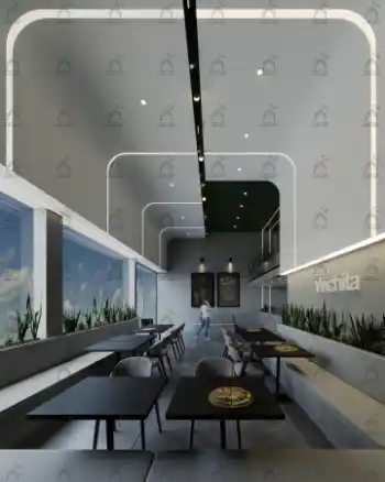 طراحی فست فود مدرن در شیراز