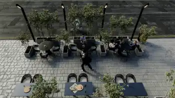 طراحی فست فود مدرن در شیراز