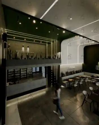 طراحی فست فود مدرن در شیراز