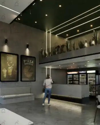 طراحی فست فود مدرن در شیراز